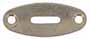 Inlay, Slotted Oval, 
1.25" by 0.51", nickel silver 0.050" thick
slot is 0.1" by 0.44" Inlay, Slotted Oval, 
1.25" by 0.51", nickel silver 0.050" thick
slot is 0.1" by 0.44"